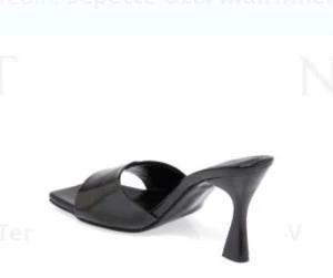 Gloria Paris Beyaz Vegan Kadın Terlik - 3