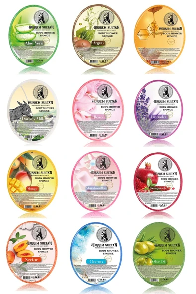 Hürrem Sultan Doğal Nektar Özlü Süngerli Sabun 130 Gr - 2