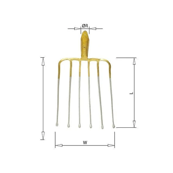 Günaş 6T Pancar Dirgen 6'lı Sapsız - 2