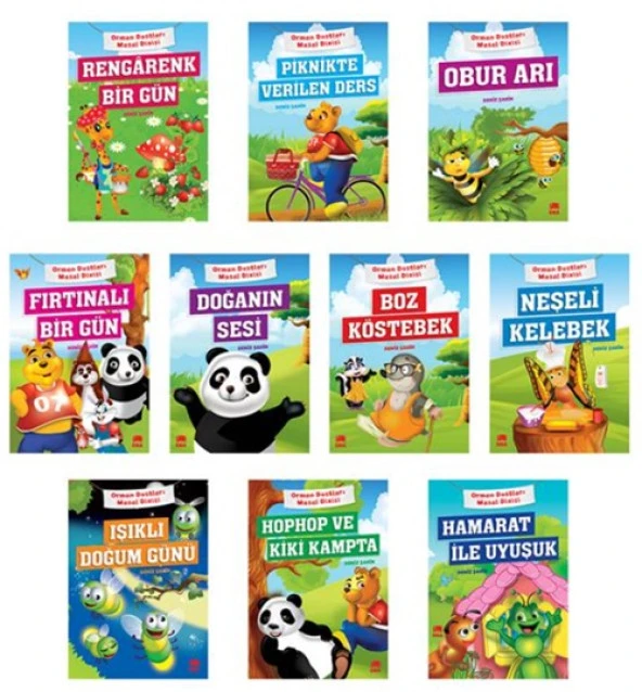 Ema - Orman Dostları Masal Dizisi 1.Sınıf 10Lu Büyük ürün görseli