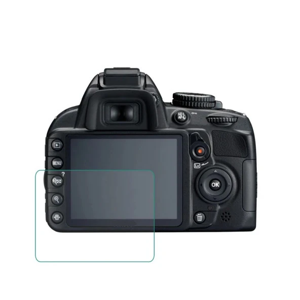 ScHitec Nikon Z50 İle Uyumlu Darbe Emici Kamera Ekran Koruyucu Kaplama