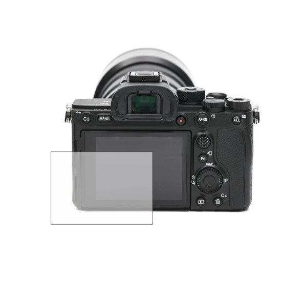 ScHitec Sony A7Riv İle Uyumlu Darbe Emici Kamera Ekran Koruyucu Kaplama