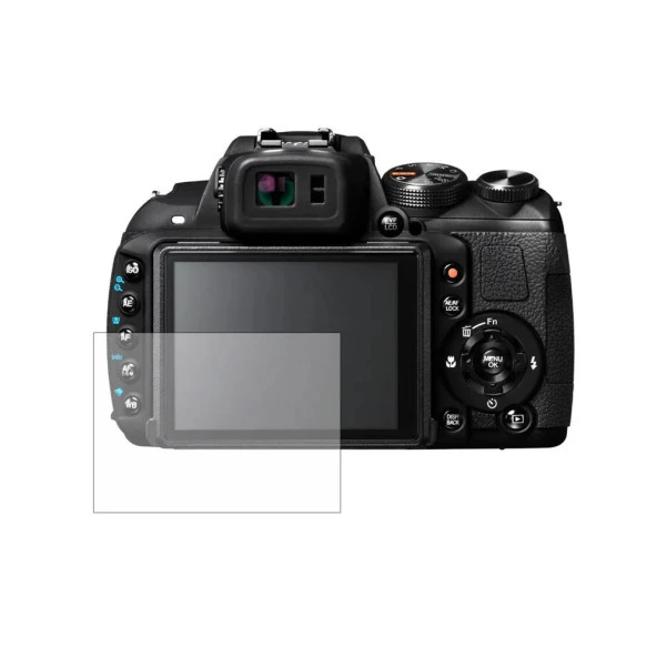 ScHitec Fujitsu Lumix G95 İle Uyumlu Darbe Emici Kamera Ekran Koruyucu Kaplama