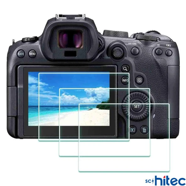 ScHitec Fujitsu Lumix G95 İle Uyumlu Darbe Emici Kamera Ekran Koruyucu Kaplama - 2
