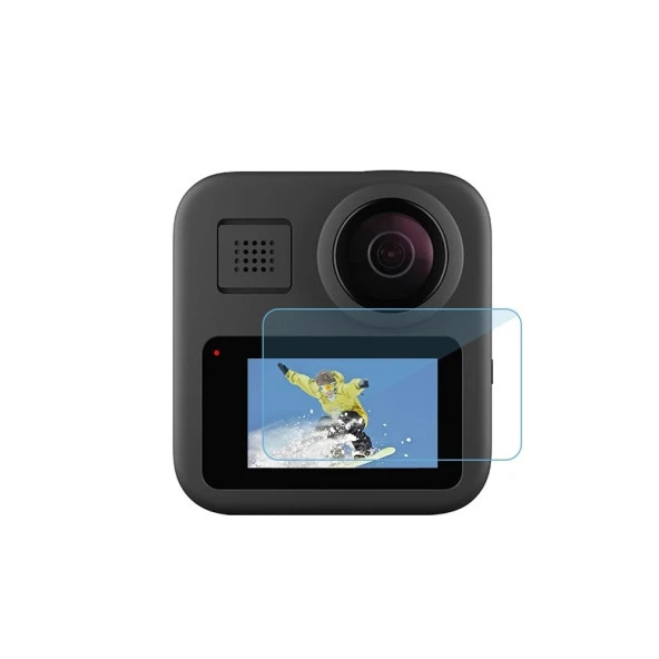 ScHitec Gopro Hero 8 Black İle Uyumlu Darbe Emici Kamera Ekran Koruyucu Kaplama