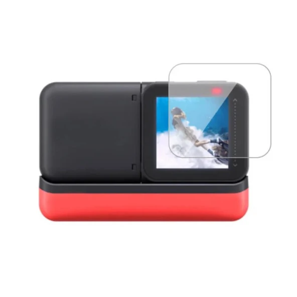 ScHitec Insta360 One Rs İle Uyumlu Darbe Emici Kamera Ekran Koruyucu Kaplama