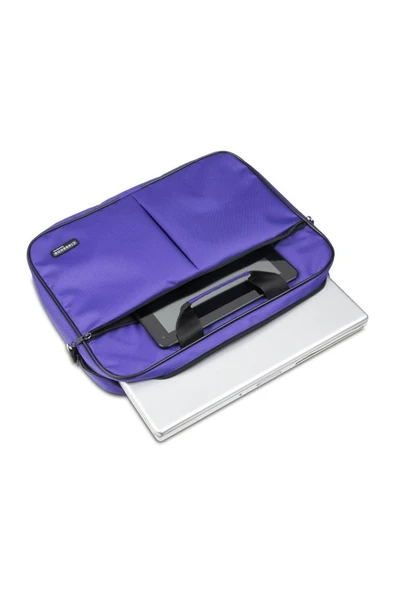 Classone Wtx303 serisi 15.6 Inch Uyumlu Su Geçirmez Kumaş Macbook, Laptop , Notebook El Çantası - 4