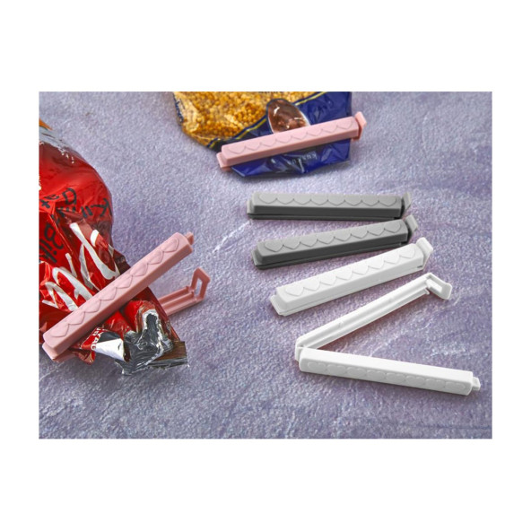 6 Lı Poşet Klipsi 3 Renk