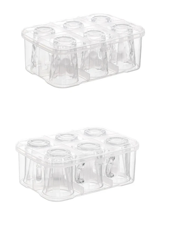 Hayal Sepeti Çay Bardağı Taşıma Aparatı Kutusu - 2