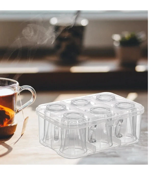 Hayal Sepeti Çay Bardağı Taşıma Aparatı Kutusu - 7