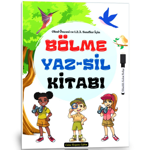 Bölme Öğreten YAZ-SİL Kitabı ürün görseli 1