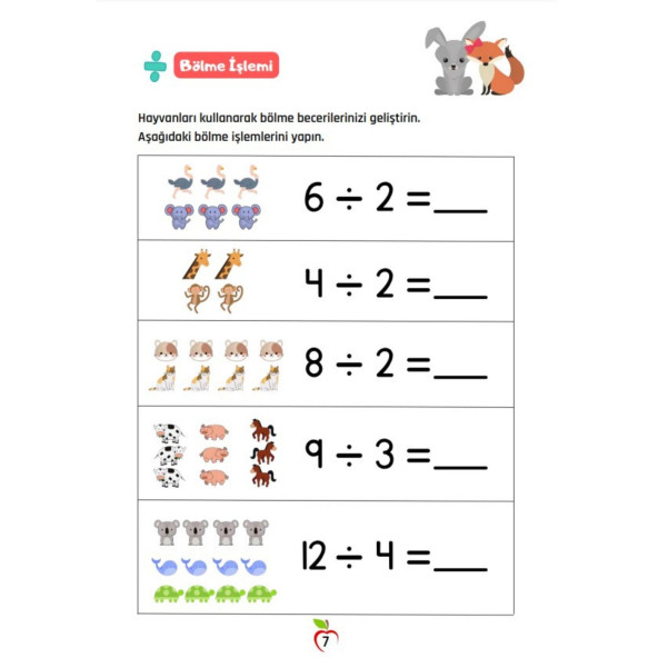 Bölme Öğreten YAZ-SİL Kitabı - Resim 5