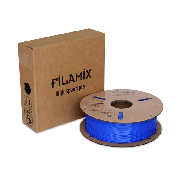 Filamix Yüksek Hızlı Hyper PLA+ Filament 1.75mm 1Kg-Mavi