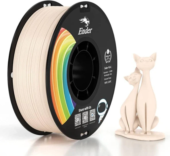 Creality Ender PLA+ Filament Bej 1.75mm 1kg ürün görseli