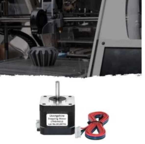 17Hs4401S Nema 17 Step Motor(Siyah Renk) - 4