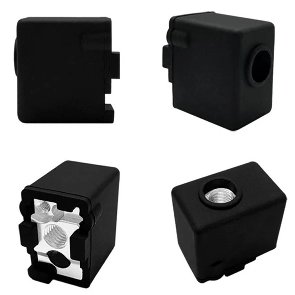 Anycubic Kobra 2 Neo-Plus-Max Isıtıcı Blok Silikon Çorap(Siyah) - Resim 3