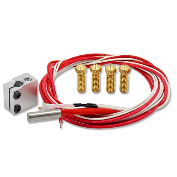 Volcano Hotend Seti 12V 40W(0.6-0.8-1.0-1.2 Nozzle)