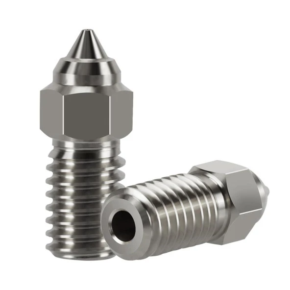Ender 3 V3 SE-Ender 7-Ender 5 S1  Krom Zirkonyum Bakır Nozzle 500°C(0.4mm)