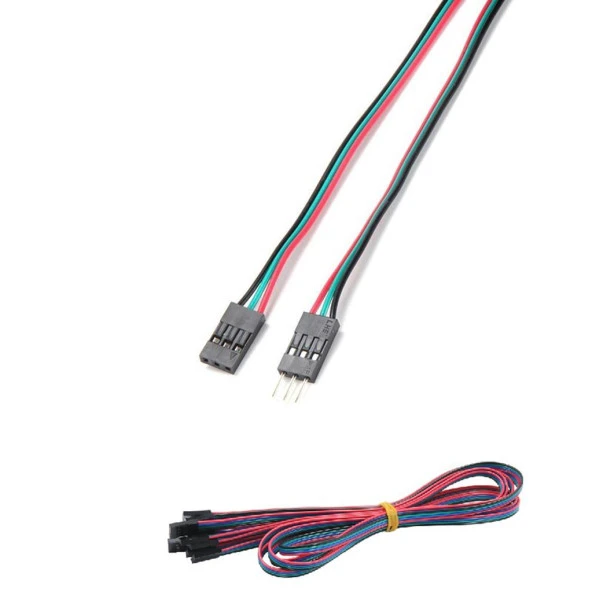 3 Pin Dişi-Erkek Dupont Kablo(70cm) - Resim 2