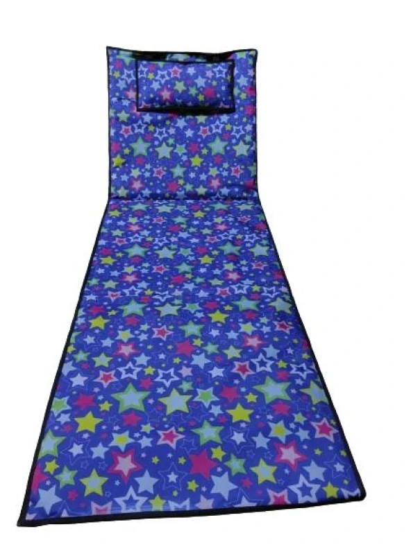Hobi Store Katlanabilir Çanta Şezlong ( Blue Star ) - 6
