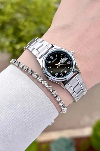 Casio CSISTE27 Takvimli Hediye Paketli Kadın Kol Saati - Resim 4