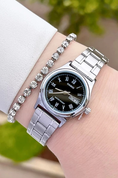 Casio CSISTE27 Takvimli Hediye Paketli Kadın Kol Saati - Resim 2