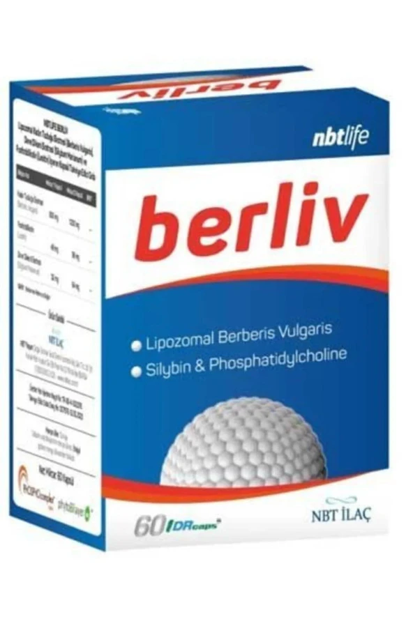 NBT Life Berliv Lipozamal Berberin 60 Kapsül