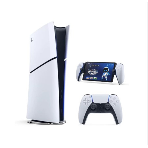 SONY PS5 SLİM DİGİTAL EDİTİON 1 TB OYUN KONSOLU + SONY PLAYSTATION PORTAL OYUN KONSOLU