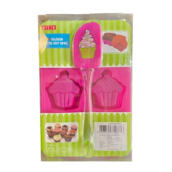 KLT SİLİKON MUFFIN SET 8 PARÇA