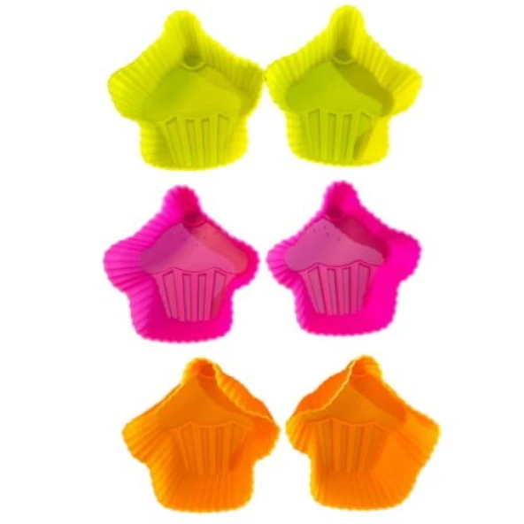KLT SİLİKON MUFFIN SET 8 PARÇA - Resim 3