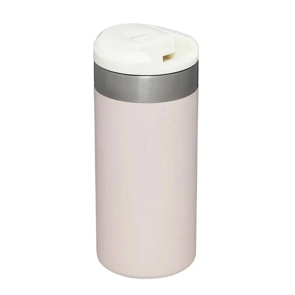 Stanley The AeroLight Transit Termos Bardak 0.35 Lt - (12 OZ) Rose Quartz Metallic - 2