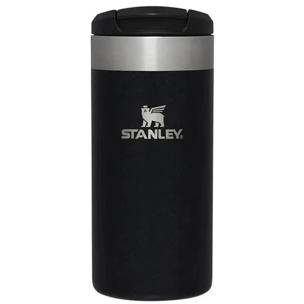 Stanley The AeroLight Transit Termos Bardak 0.35 Lt - (12 OZ) Black Metallic