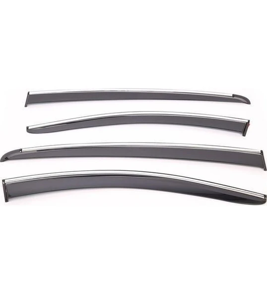 SUNPLEX Peugeot 3008 cam rüzgarlığı krom çıtalı 2016+ sunplex - 2