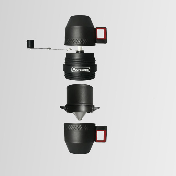 Orcamp Out-1950 Taşınabilir Kahve Makinesi Üçü Bir Arada - 3