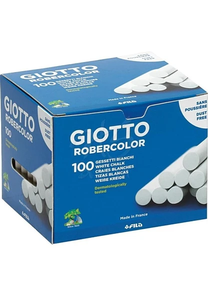 Giotto Tebeşir Beyaz Tozsuz 100lü
