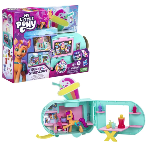 My Little Pony: Sunny Starscout Smoothie Arabası - F6339