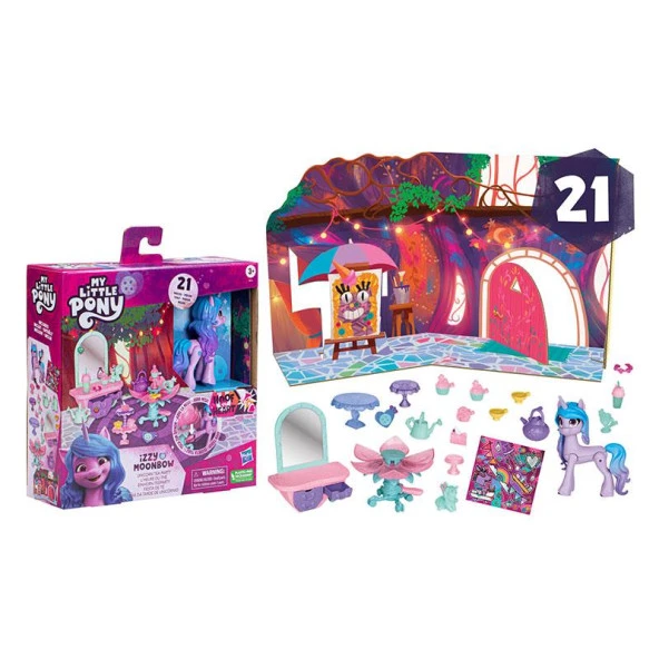 My Little Pony Izzy Moonbow Unicorn Çay Partisi - F6112