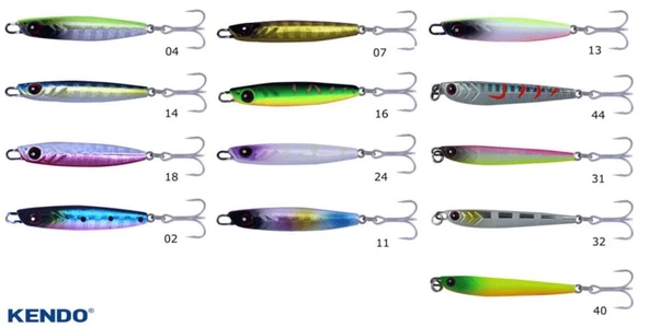 Kendo Baby-JİG 26mm 3g Jigging Suni Yem Maket Balık - 2