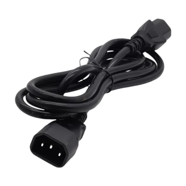 C13-C14 GÜÇ KABLOSU 1,8 MT 3X0,75mm - 10'LU PAKET - 2