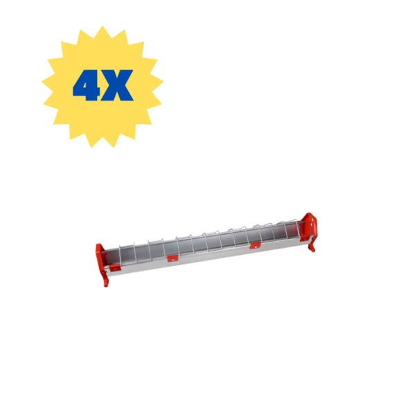 TavPet Güvercin Yemlik 75 Cm Metal 4 Adet ürün görseli