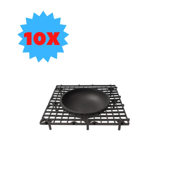 TavPet Güvercin Izgaralı Folluk 33x33 10 Adet ürün görseli