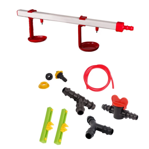 TavPet Ekonomik Nipel Suluk Montaj Aparatlı 40 cm Askılı Çanaklı ürün görseli