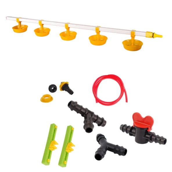 TavPet Ekonomik Nipel Suluk Montaj Aparatlı Büyük Yaylı Çanaklı 100 Cm ürün görseli