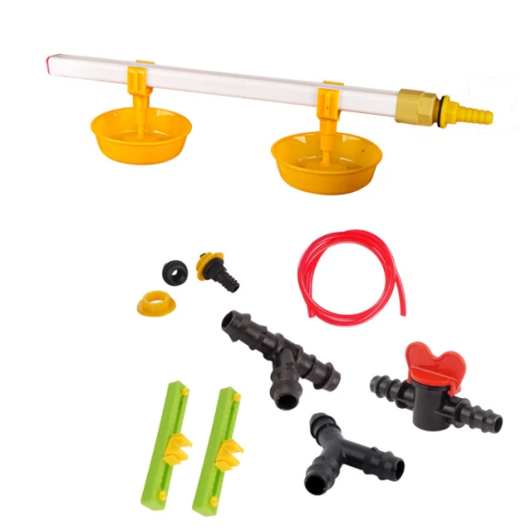 TavPet Ekonomik Nipel Suluk Montaj Aparatlı Büyük Yaylı Çanaklı 40 Cm ürün görseli