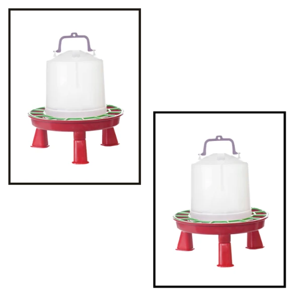 TavPet Ayaklı Tavuk Yemliği 4 Kg+Suluğu 4 Lt