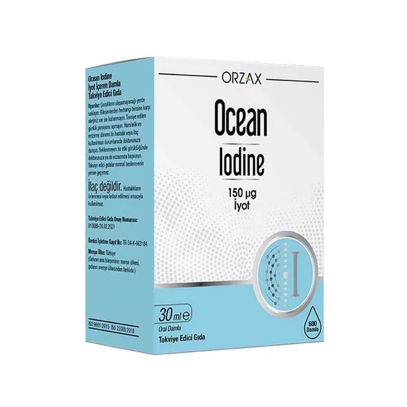 Ocean Iodine 150ug 30ml