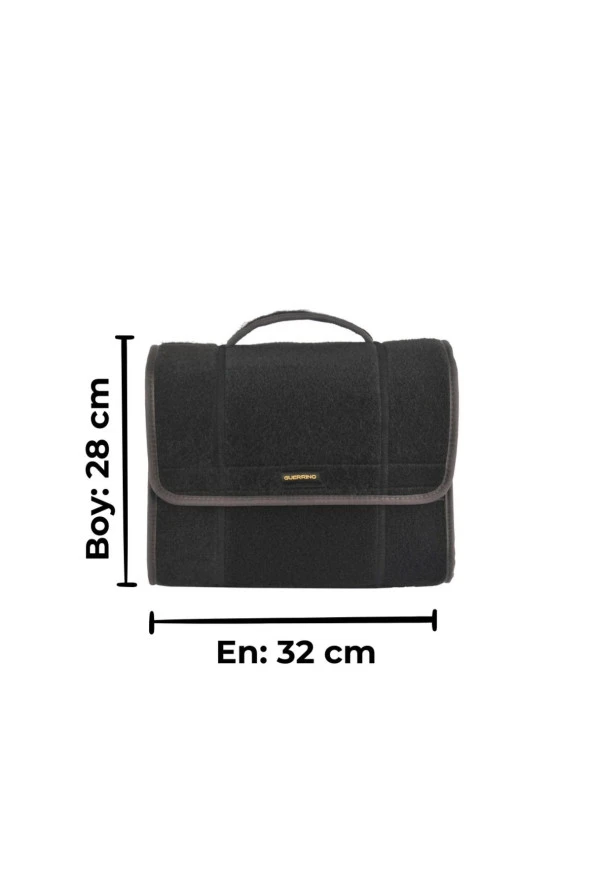 Mini-Midi-Maxi 3'lü Bagaj Çantası Seti, Kenar Renk Gri - Resim 7