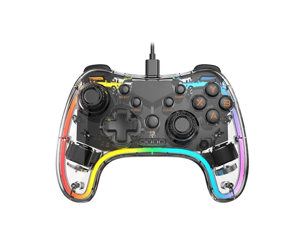 Frisby FGP-3852KT Usb Android Tv Pv-Ps3 Nintendo RGB Işıklı Game Pad