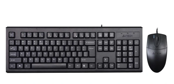 A4 Tech Km-72620D Siyah Q Tr Usb Fn Multimedya Kablolu Set ürün görseli 1