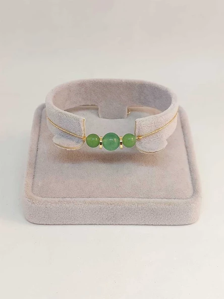 Aventurin Taşı Tasarım Bileklik (49840) - Resim 2